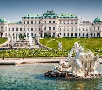 Het mooie Schloss Belvedere in Wenen voor uw groep